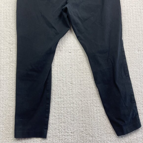 Gap Slim City Pants Women’s Sz 16R Black Stretch Casual Slim Fit Trousers - Picture 10 of 11
